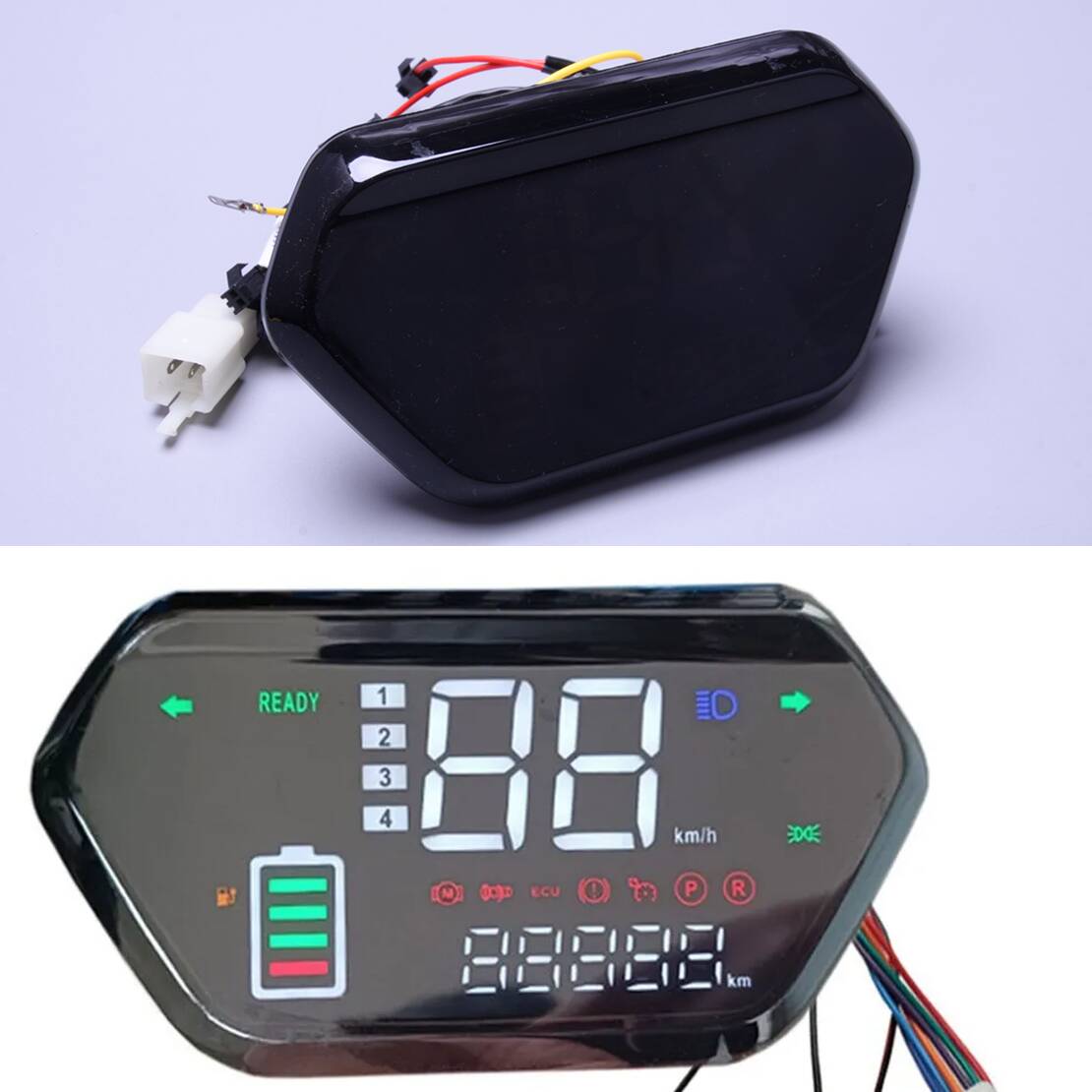 Fardriver Nd72850 Controller - LEDディスプレイ付きメーターコントロールパネル,電動自転車,スクーター,1n1,dj-9,f6,48v,60v,72vに適したモーターコントローラー