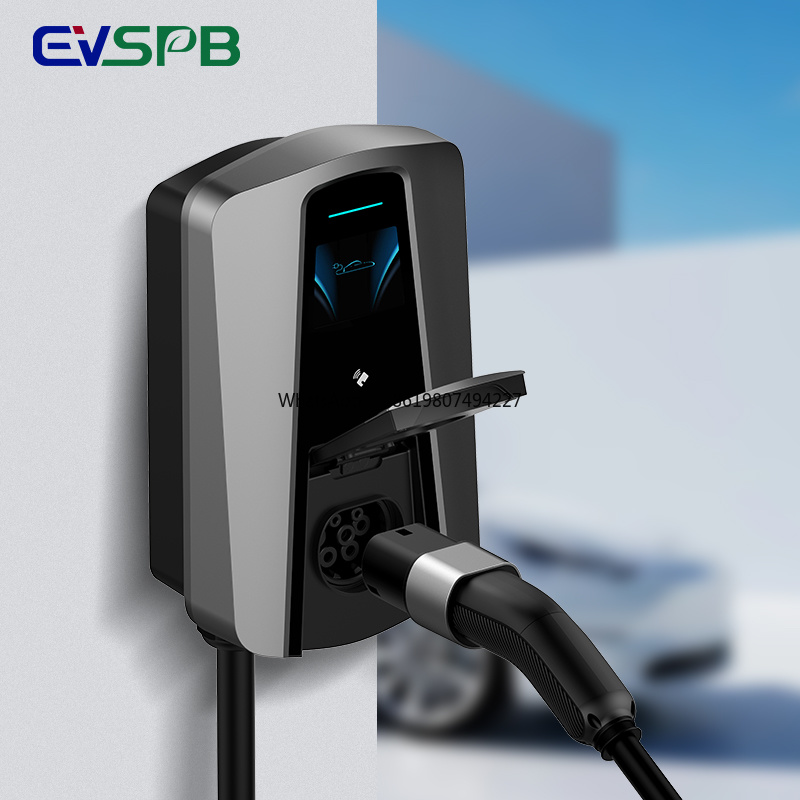 Ev Charger Type 2 22Kw 32A 3 Phase - 公共用アンテナレス壁掛け充電器 32A 3相 OCPP 1.6J ウォールボックス