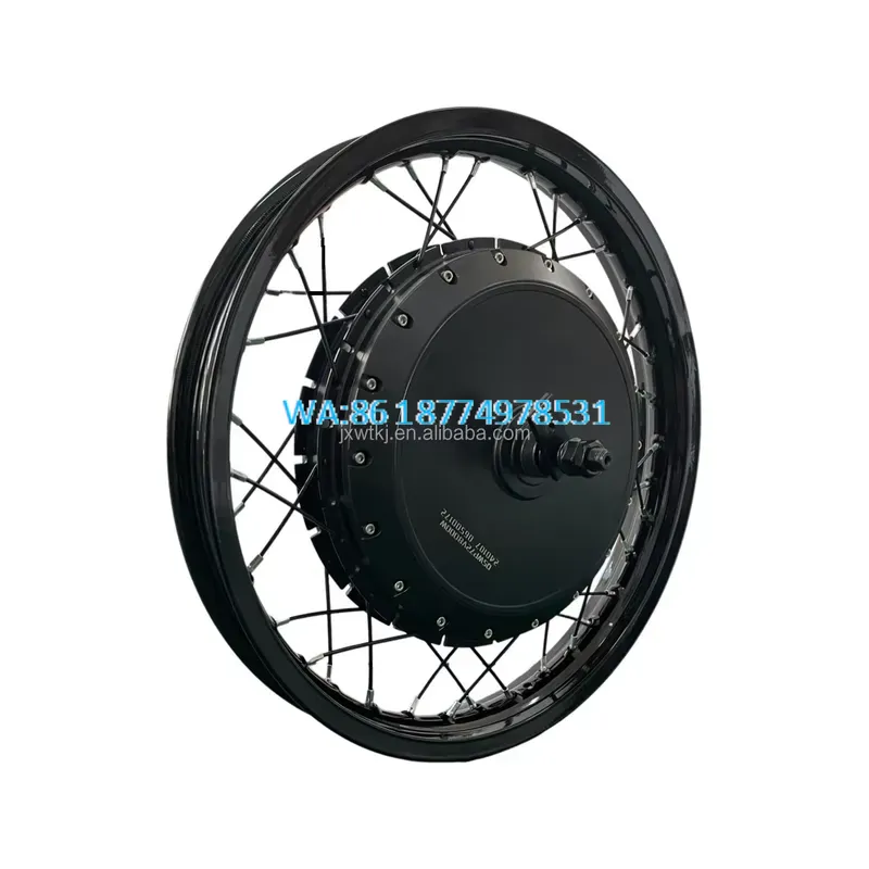 Qs Motor 273 8000W Hub Motor - QS 273 40H V3 8000W 自転車用ハブモーター（19インチのモペッド用リム付き）
