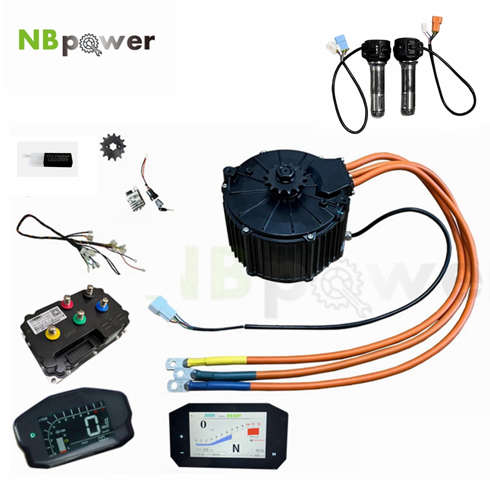 QSMotor 50H 10000W QS165ミッドドライ - Fardriver Nd72850 Controller のレビューと価格